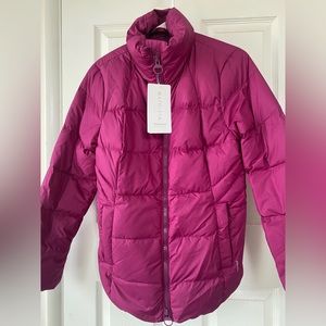 Athleta down jacket. Purple. Never worn with tags on. Size S